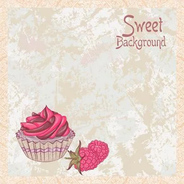 Vintage design for menu Stock Illustration