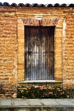 Vintage dooor Foto stock