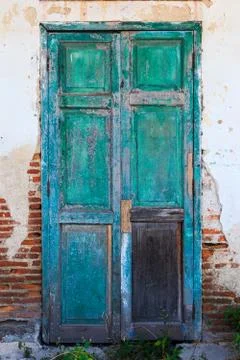 Vintage door Stock Photos