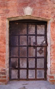 Vintage door Stock Photos