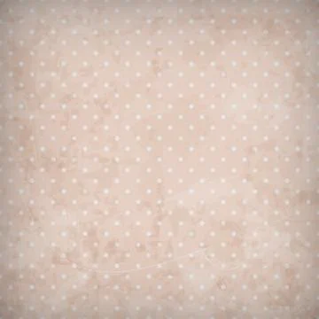 Vintage dotted background. Stock Illustration