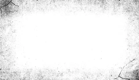 Vintage at the edges frame. Age border overlays, copyspace. Stock Illustration