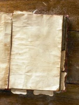Vintage Empty Draft Paper Board Stock Photos