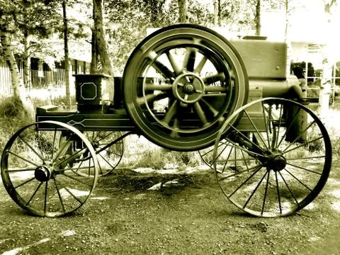 Vintage engine Stock Photos