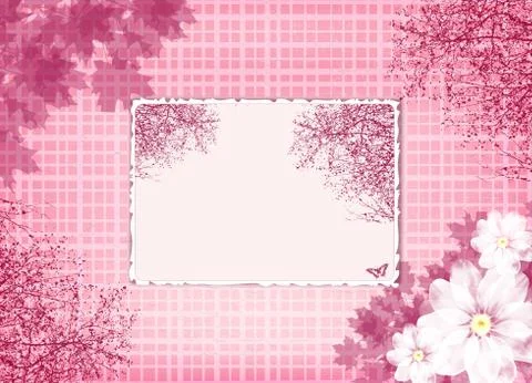 Vintage envelope Illustrazione stock