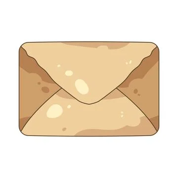 Vintage envelope イラスト素材
