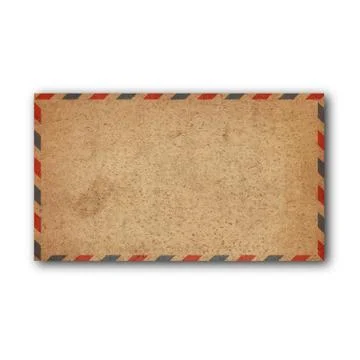 Vintage envelope Foto stock