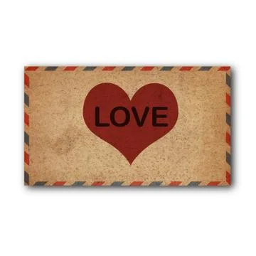 Vintage envelope Stock Photos
