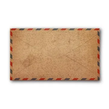 Vintage envelope Stock Photos