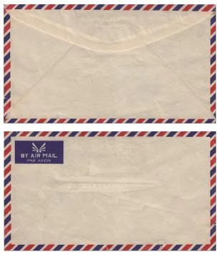Vintage envelopes Stock Photos