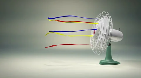 Vintage Fan Stock Footage 40685172