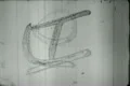 Vintage Film Leader Damaged Countdown Writings - 8mm Film Footage