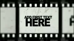Vintage Film Roll Leader and Transition Stock After Effects