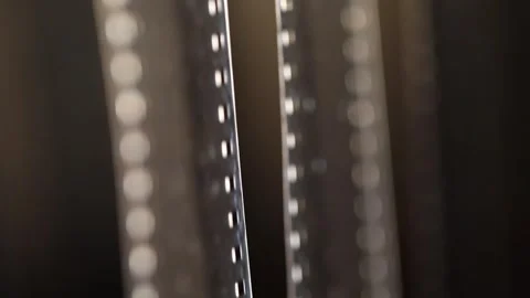 Vintage film strip close-up 5 Stock Footage 311854063