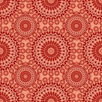 Vintage fine patterns in old folklore style Stock Illustration