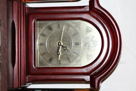 Vintage floor clock Stock Photos
