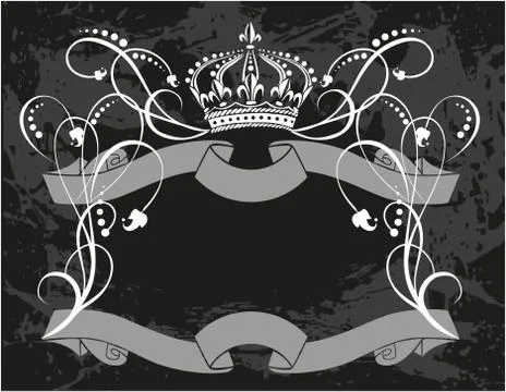 Vintage floral elements for design. Stock Illustration