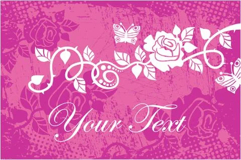Vintage floral elements for design. Stock Illustration