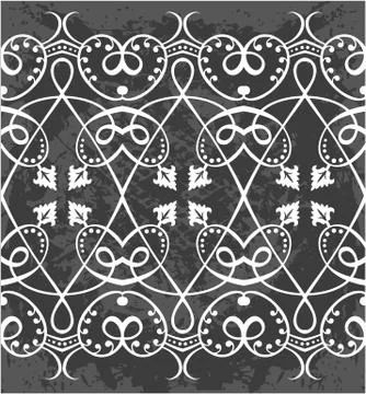 Vintage floral elements for design. Stock Illustration