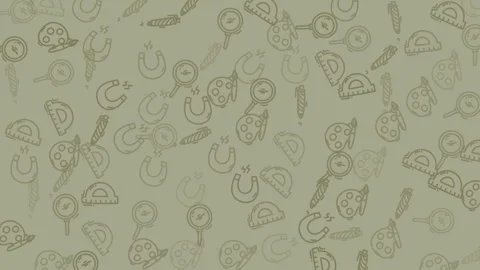 Vintage Floral Patterned Fabric Texture 库存影片 335121436