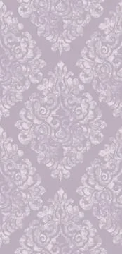 Vintage flourish ornament pattern Vector. Victorian Royal texture. Flower dec イラスト素材