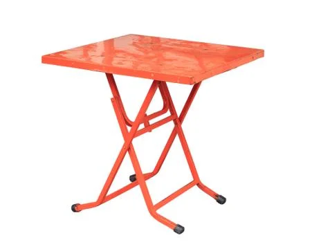 Vintage folding table Stock Photos