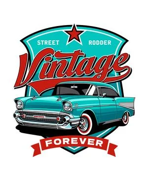 Vintage Forever Stock Illustration