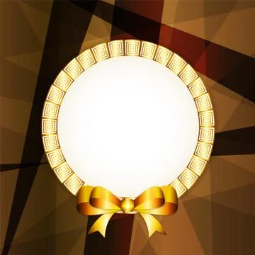 Vintage Frame Background. Vector Illustration Stock Illustration