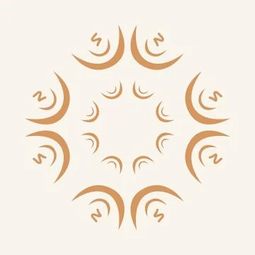 Vintage frame border Stock Illustration