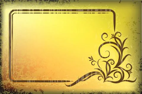 Vintage frame. Eps10. Stock Illustration
