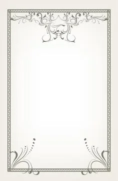 Vintage frame Stock Illustration