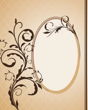 Vintage frame Illustrazione stock