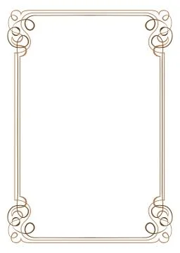 Vintage frame Stockillustratie