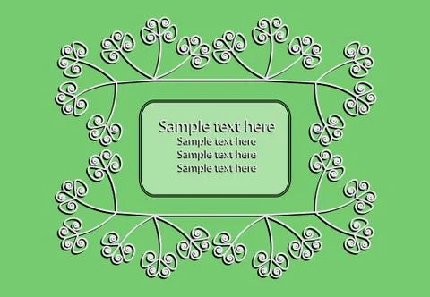 Vintage frame Stock Illustration