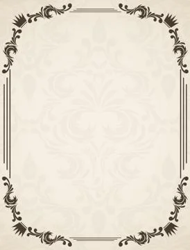 Vintage frame Illustrazione stock