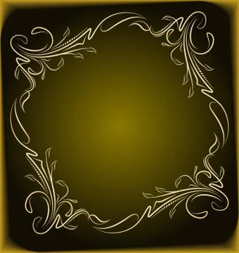 Vintage frame 스톡 일러스트