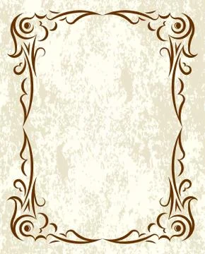 Vintage frame 스톡 일러스트