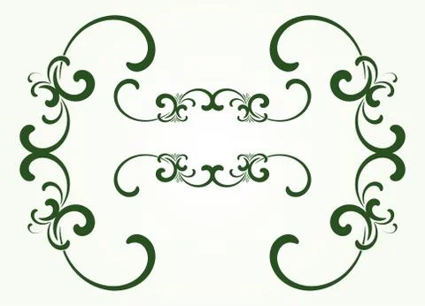 Vintage frame Stock Illustration