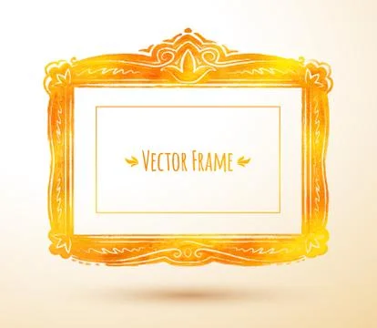 Vintage frame Stock Illustration