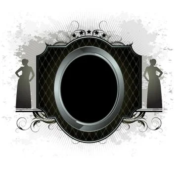 Vintage frame Stock Illustration