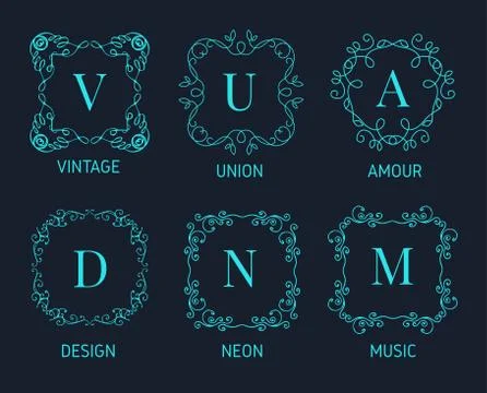 Vintage frame Stock Illustration