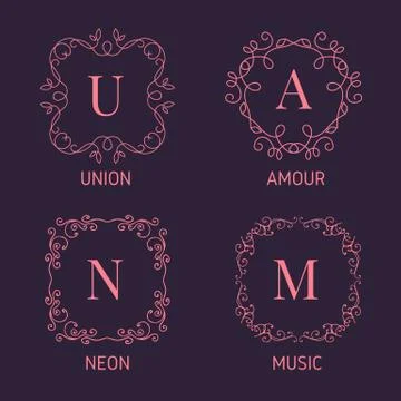 Vintage frame Stock Illustration