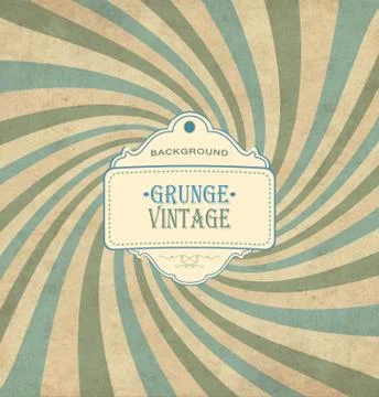 Vintage Frame Stock Illustration