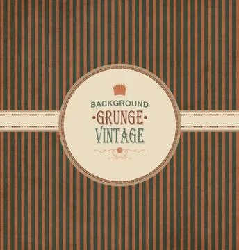 Vintage Frame Illustrazione stock