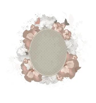 Vintage Frame Stock Illustration