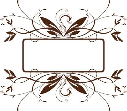 Vintage frame Stock Illustration