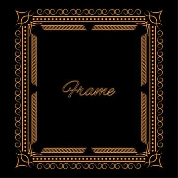 Vintage frame イラスト素材