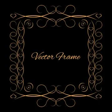 Vintage frame 스톡 일러스트