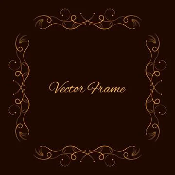 Vintage frame イラスト素材