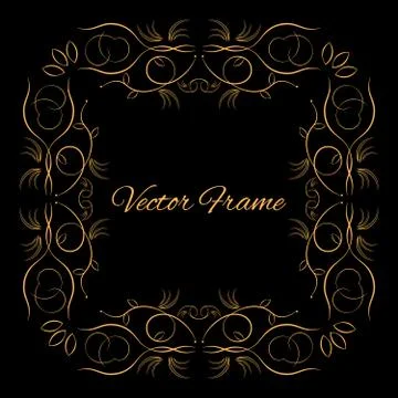 Vintage frame イラスト素材